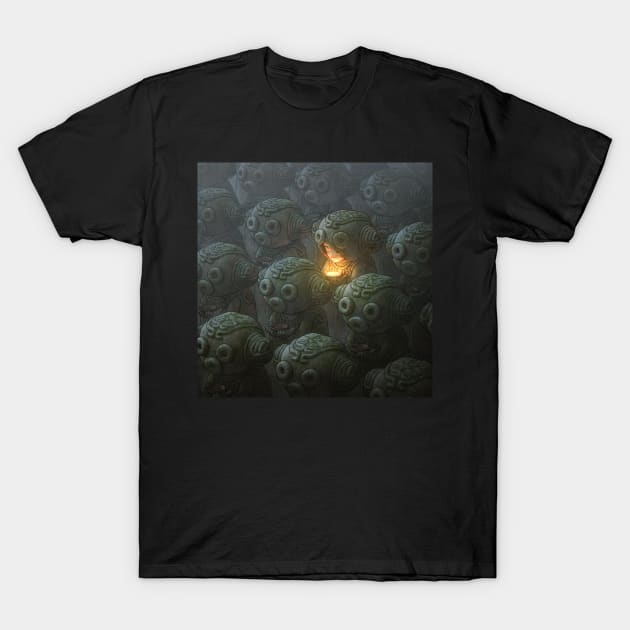 Sleeping Statues T-Shirt by SHappe